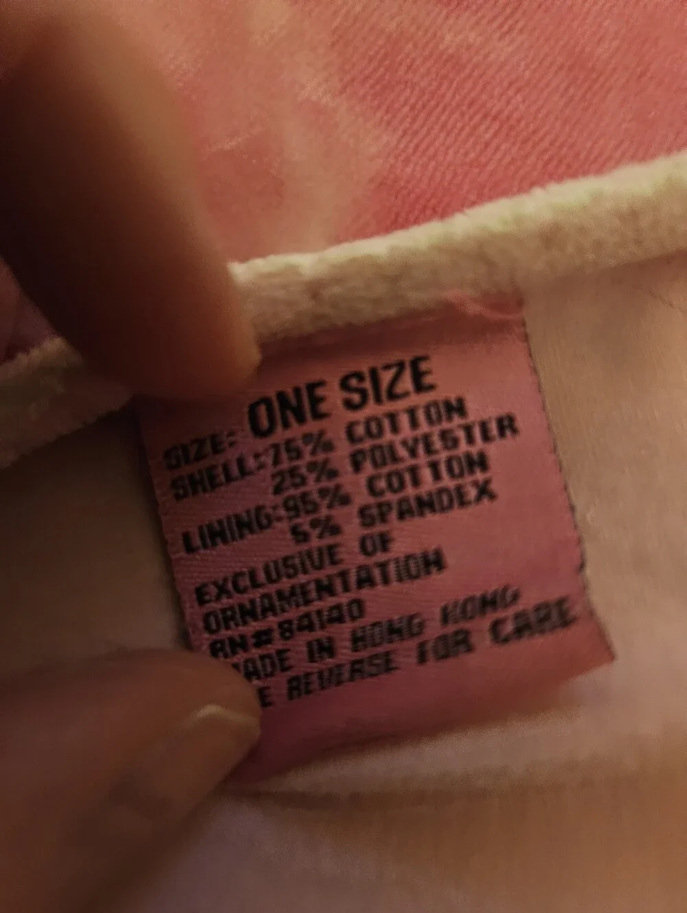 Betsey Johnson Tie Dye Pink And Cream Throw Blanket. Small 27 Inches x 36 Inches